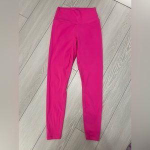 Sunzel Hot Pink Buttery Soft Leggings Size M